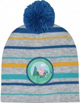 muts Peppa Pig junior acryl grijs/blauw one-size