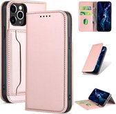 Luxe PU Lederen Wallet Case Geschikt Voor Apple iPhone XS Max (6.5 Inch) - Portemonnee Book Case Flip Cover Hoesje Met Multi Stand Functie - Kaarthouder Card Case Beschermhoes Slee