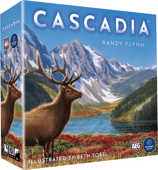 Boek: Cascadia, geschreven door Alderac Entertainment Group