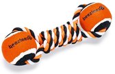 Beeztees Flossytoy met Tennisbal Jef - Flostouw - Multi - 22x7x6,3 cm