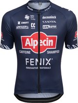 Kids Fietstrui Alpecin Fenix Kalas 2022 Mathieu van der Poel Maat 122