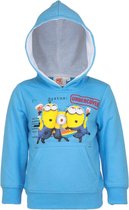 Minions Hoodie Grijs  Maat 104