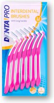 Tanden borstel - Interdentale Borstels - Tanden - Reiniging - Verwijderd bacteriën/ tandplak - Gebit - 7stuks - 2,5mm - Stokers - Roze - DentalPro.