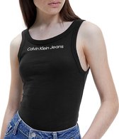 Calvin Klein Shrunken Instituntional Tanktop Top Vrouwen - Maat S