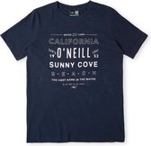 O'Neill T-Shirt Boys Muir Ink Blue 116 - Ink Blue 100% Katoen Round Neck