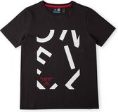 O'Neill T-Shirt Boys CALI ZOOM Black Out - B 104 - Black Out - B 100% Katoen Round Neck