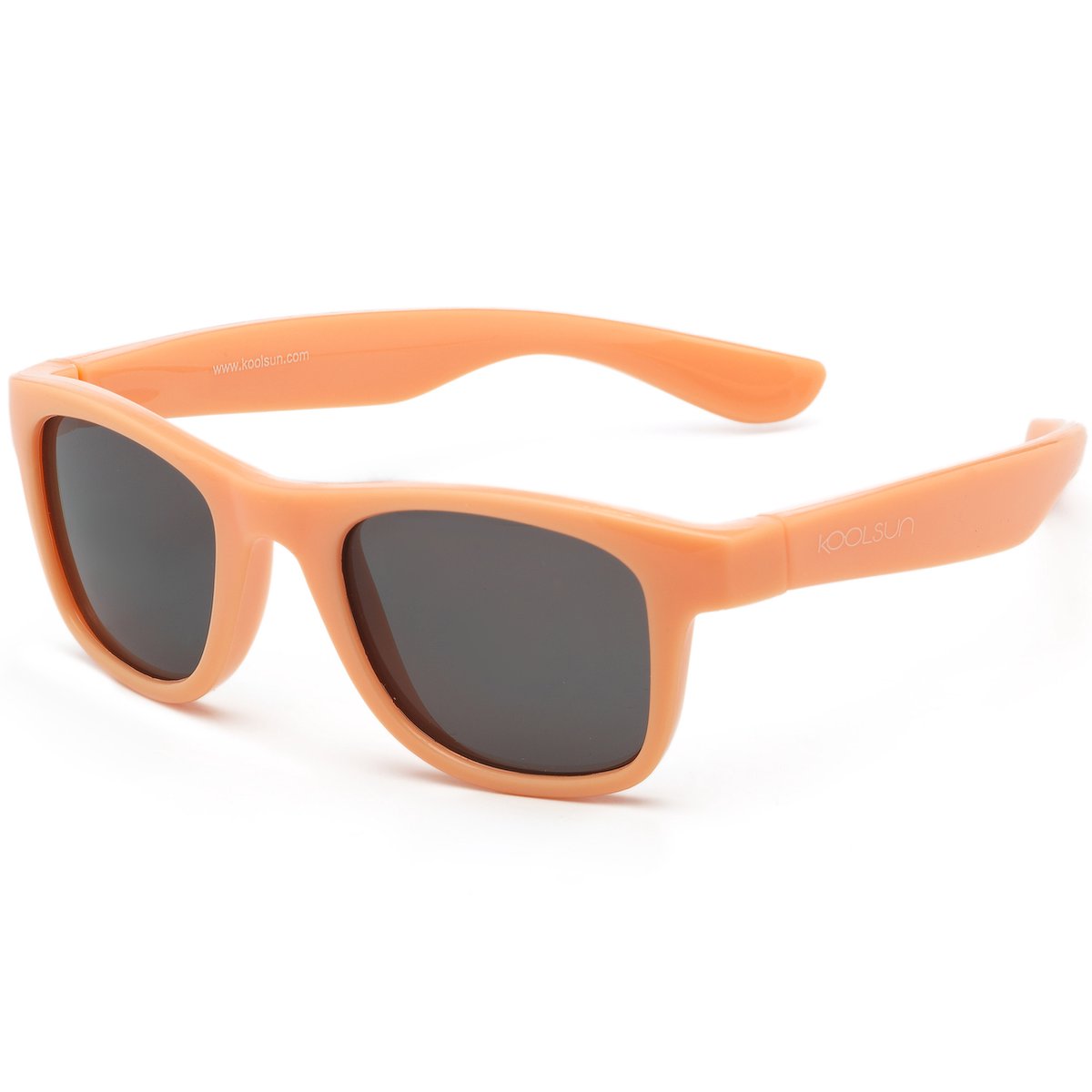 KOOLSUN® Wave - kinder zonnebril - Papaya - 3-10 jaar - UV400 Categorie 3
