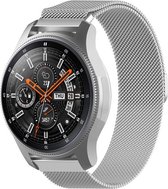 Somstyle Milanees Bandje 22mm - Geschikt Voor Samsung Galaxy Watch 46mm, Galaxy Watch 3 45mm, Gear S3 (Classic & Frontier) - Zilver