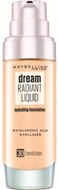Maybelline Dream Radiant Liquid Foundation - 30 Sand