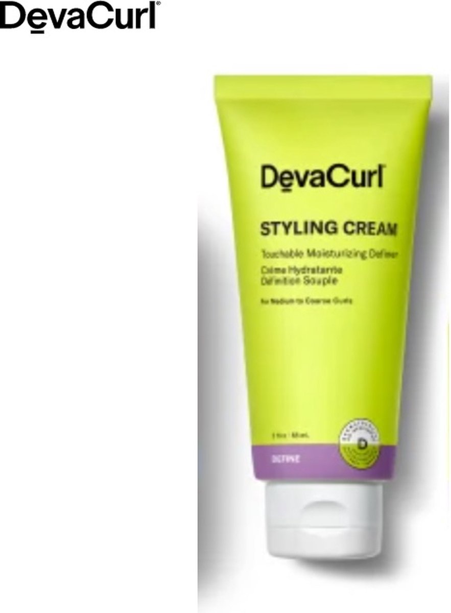 Devacurl Styling Cream Touchable Moisturizing Definer 3oz - 88ml
