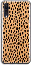 Case Company® - Samsung Galaxy A50 hoesje - Panter - Soft Cover Telefoonhoesje - Bescherming aan alle Kanten en Schermrand