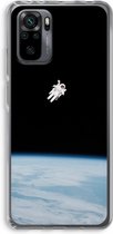 Case Company® - Xiaomi Redmi Note 10 Pro hoesje - Alone in Space - Soft Cover Telefoonhoesje - Bescherming aan alle Kanten en Schermrand