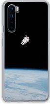 Case Company® - OnePlus Nord hoesje - Alone in Space - Soft Cover Telefoonhoesje - Bescherming aan alle Kanten en Schermrand