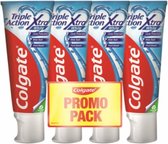 Colgate Triple Action Extra White Tandpasta - Promo pack - 4 tubes