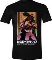 Cowboy Bebop – Characters Gradient T-Shirt- Zwart - Maat XXL