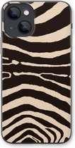 Case Company® - iPhone 13 hoesje - Arizona Zebra - Soft Cover Telefoonhoesje - Bescherming aan alle Kanten en Schermrand