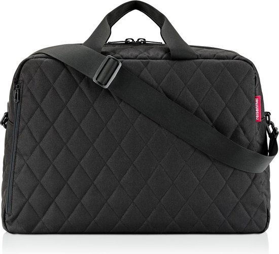 Reisenthel Dufflebag M Reistas - 38L - Rhombus Black Zwart