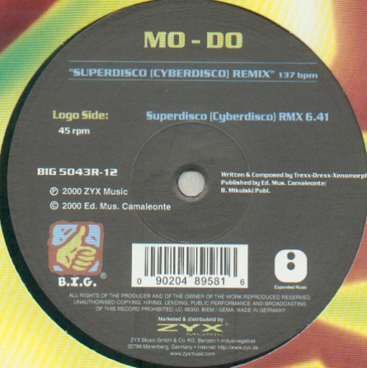 Mo-do - Superdisco (cyberdisco) (remix)