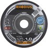 Rhodius XT24 210451 Alu Doorslijpschijf recht - Non Ferro Metalen - 125 mm * 1mm - 1 stuk