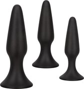 CalExotics - COLT Silicone Anal Trainer Kit - Anal Toys Buttplugs Zwart