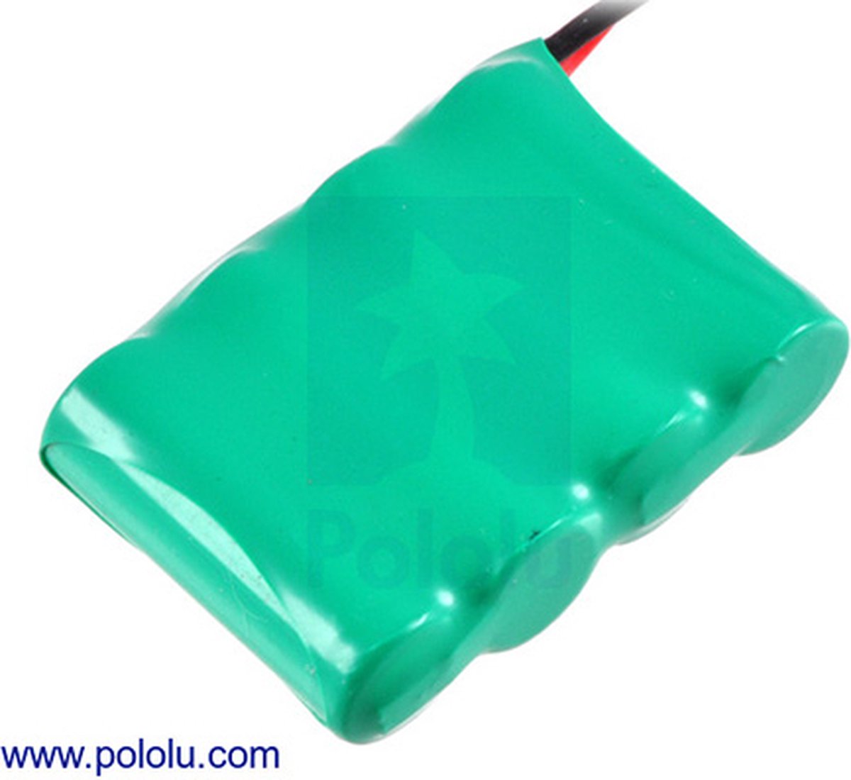 Rechargeable NiMH Battery Pack: 4.8V, 350mAh, 4x1 2/3-AAA Cells, JR Connector Pololu 2241