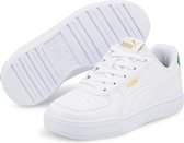 PUMA Caven PS Unisex Sneakers - White/Amazon Green/Gold - Maat 32