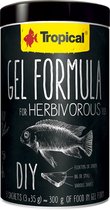 Tropical Gel Formule voor Herbivore vissen (planteters) - 1 Liter / 105 gram (3x35gram) - Aquarium Visvoer - Zelf visvoer bereiden