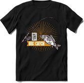 Salt lake city big catch | vissen outdoor T-Shirt Heren / dames | hengelsport cadeau Shirt - grappige Spreuken, Zinnen en Teksten Maat XL