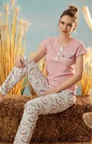 Seamlife Homewear - Dames Pyjama Set - BIO - Lang - SeamLove - (L)