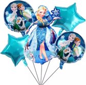 Frozen Ballon - Disney - Ballonnen Verjaardag - Helium Ballonnen - Folieballon - Disney Princess