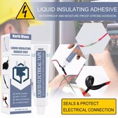 Vloeibare Elektrische Tape - 2 Tubes a 50 ml- Waterdichte en Hittebestendige Afdichting- Elektrische Afdichting, Vloeibare Isolatie