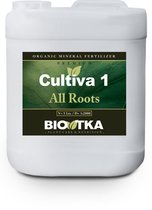 BioTka CULTIVA 1 ALL ROOTS 5 Ltr. - Wortelstimulator- wortel - plantvoeding - biologische plantvoeding - bio supplement - hydro plantvoeding - plantvoeding aarde - kokosvoeding - k