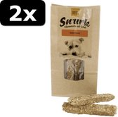 2x SNURK VISSTICKS SCHELVIS 100GR