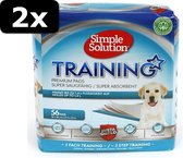 2x PUP TRAINING PADS 56ST 55X56CM