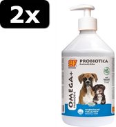 2x BIOF OMEGA+ PROBIOTIC 500ML