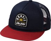 J&JOY - Cap Mannen 02 Praia Flat Bill Hat Brown