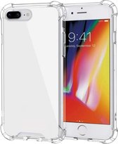 Apple iPhone 7/8 Plus - Shockproof Anti-Shock Siliconen hoesje - TRANSPARANT