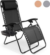 Zending Temerity Belastingen Feel Furniture - Buiten ligstoel - verstelbaar - Zwart | bol.com