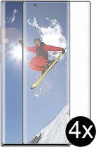 Samsung S22 Ultra Screenprotector - Beschermglas Samsung Galaxy S22 Ultra Screen Protector Glas - Full cover - 4 stuks
