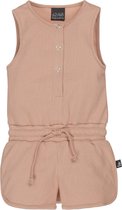 Jumpsuit rib camel /