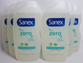 Sanex Zero% - Gel douche - Peau normale - 500 ml - Pack économique de 6 pièces