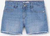 Tiffosi-meisjes-korte spijkerbroek-korte broek-denim short-Chloe132-kleur: blauw-maat 152