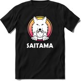 Saitama Logo T-Shirt | Saitama Inu Wolfpack Crypto Ethereum kleding Kado Heren / Dames | Perfect Cryptocurrency Munt Cadeau Shirt Maat L