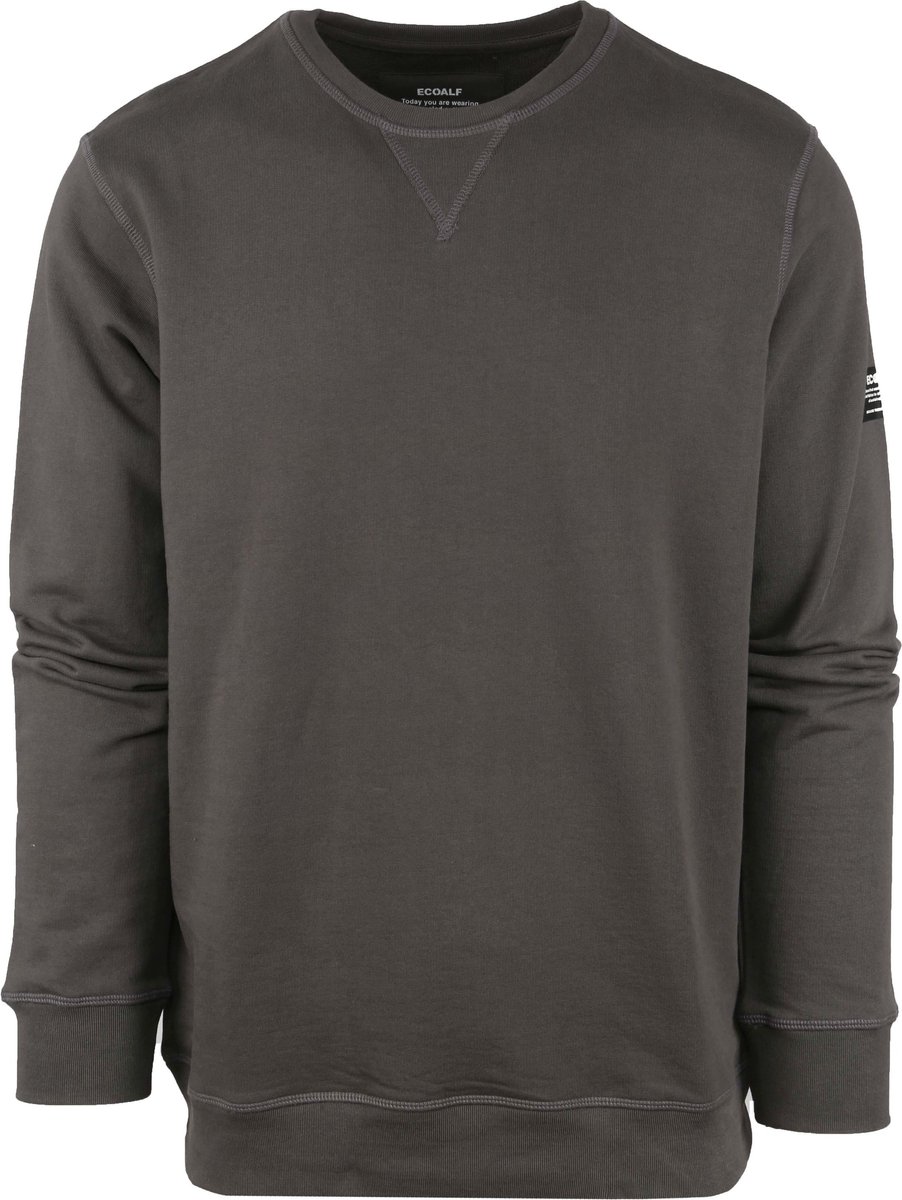 Ecoalf - San Diego Sweater Zwart - Heren - Maat M - Regular-fit