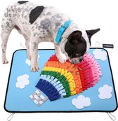 VEDIC® - XXL Snuffelmat Luchtballon voor Honden en Katten - Antischrok - 75 x 50 CM