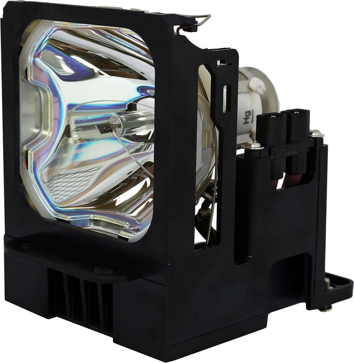 Beamerlamp geschikt voor de MITSUBISHI XL5980U beamer, lamp code VLT-XL5950LP. Bevat originele SHP lamp, prestaties gelijk aan origineel.