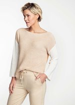 Tramontana | Jumper Colour Block | Light Camel | Maat L