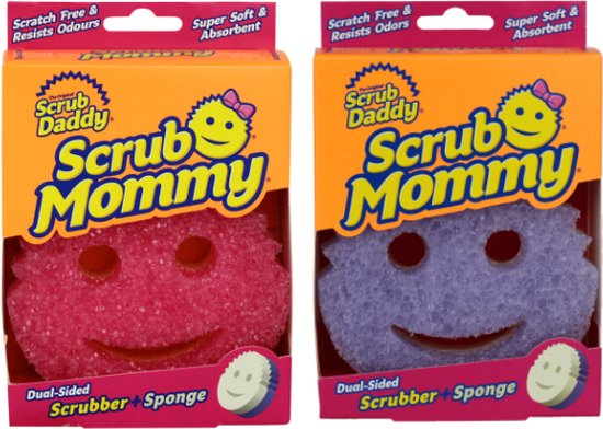 Scrub Mommy 2 Kleuren - Scrub Daddy - Spons - Schoonmaakspons