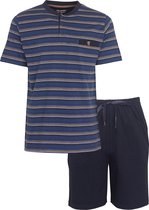 Paul Hopkins Heren Shortama Blauw PHSAH2101A - Maten: XL