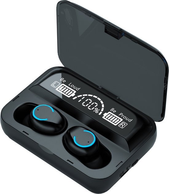 Chéroy EarPods Pro - Zwart - Draadloze In-Ear Oordopjes - Earbuds - Bluetooth - TWS - iOS & Android